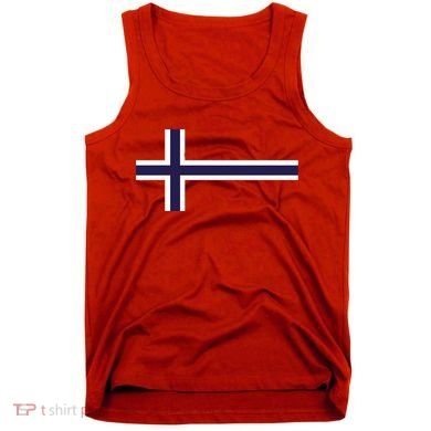 Norway Flag Norwegian Pride Tank Top