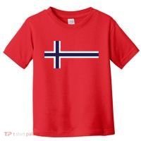 Norway Flag Norwegian Pride Toddler T-Shirt thumb 0