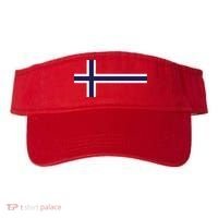 Norway Flag Norwegian Pride Visor thumb 0