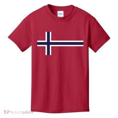Norway Flag Norwegian Pride Kids T-Shirt