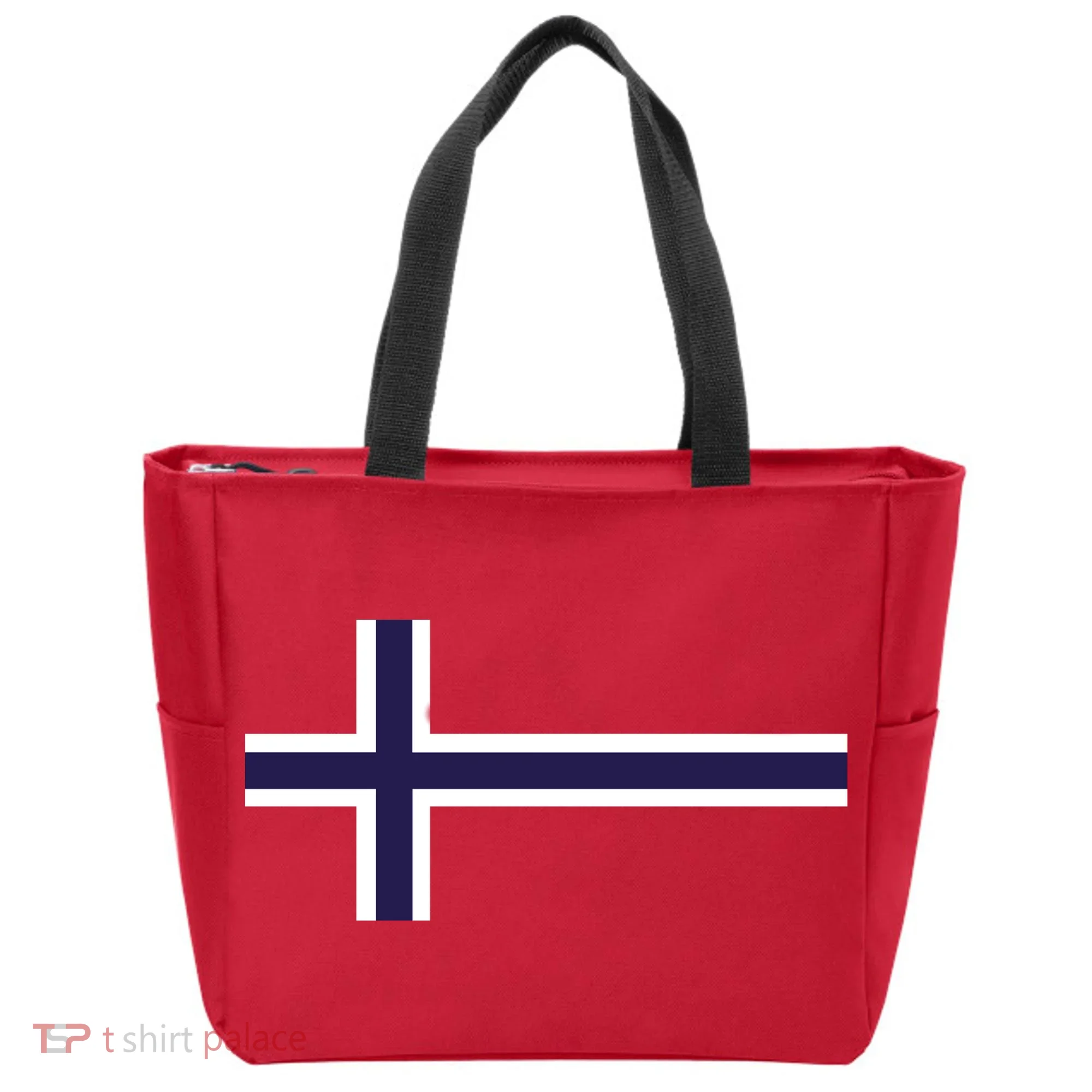 Norway Flag Norwegian Pride Tote Bag
