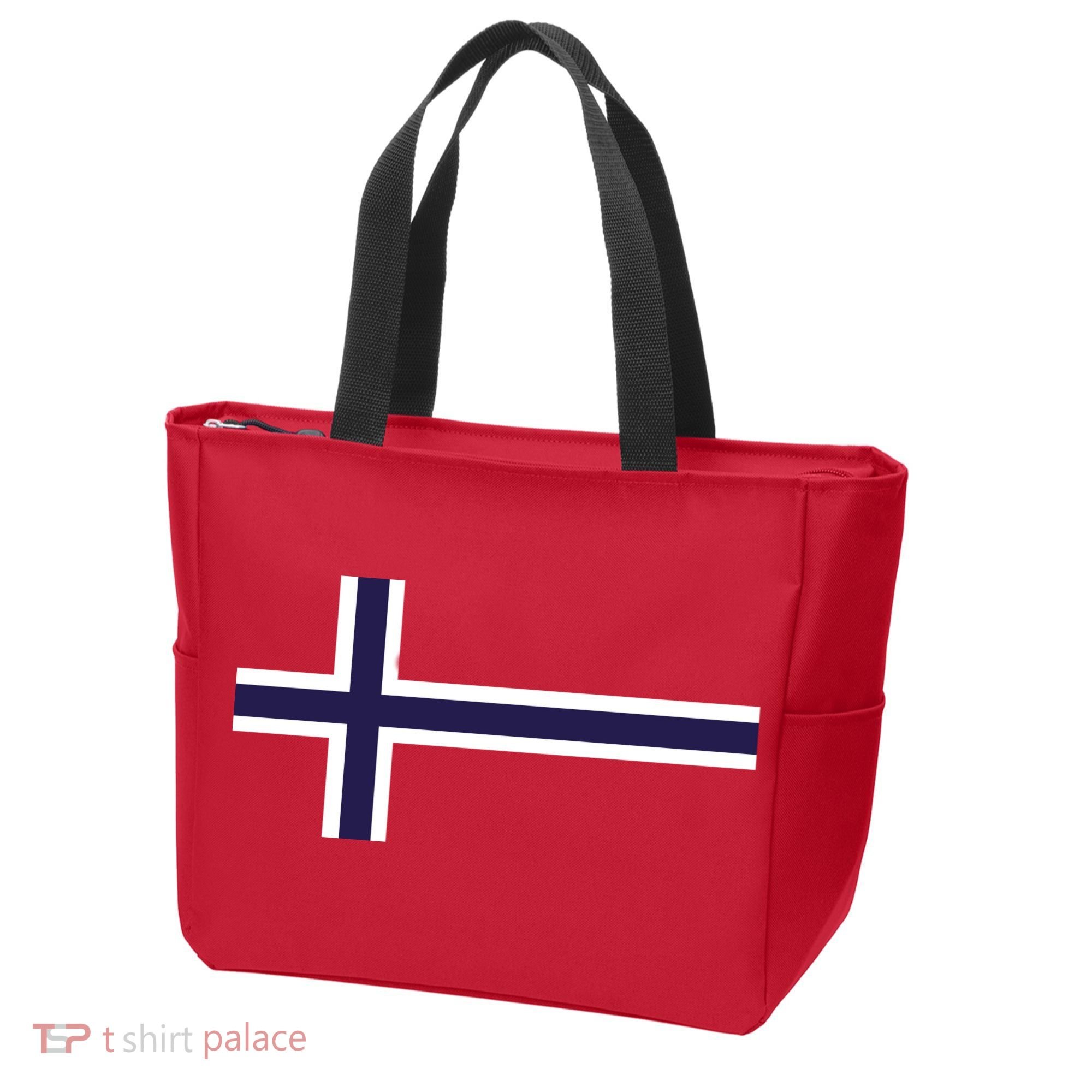 Norway Flag Norwegian Pride Tote Bag