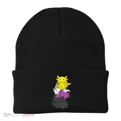 Nonbinary Flag Non Binary Pride LGBTQ Axolotl Beanie