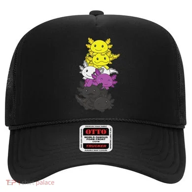 Nonbinary Flag Non Binary Pride LGBTQ Axolotl  Hat
