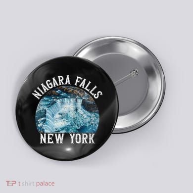 Niagara Falls New York Ny Button