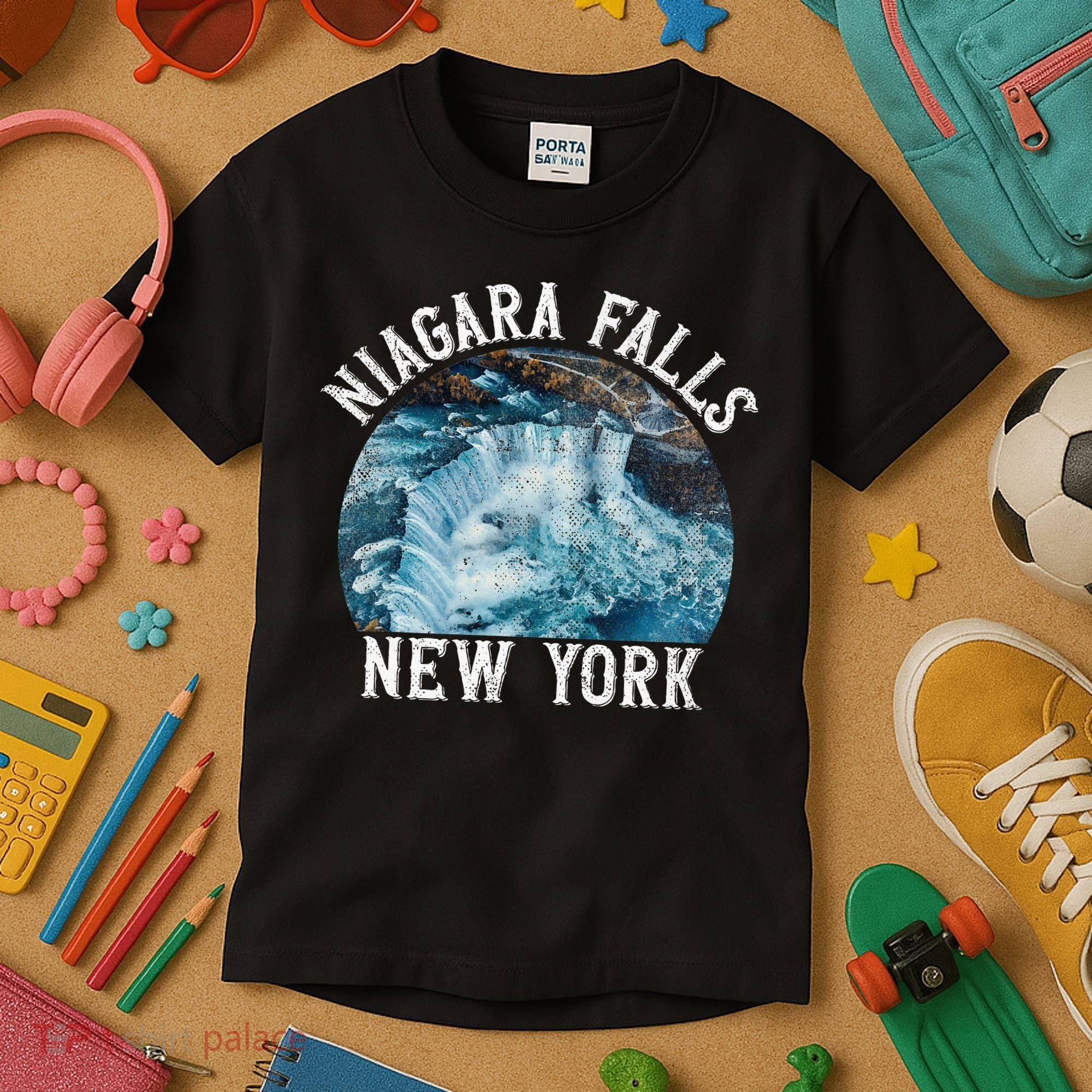 Niagara Falls New York Ny Kids T-Shirt