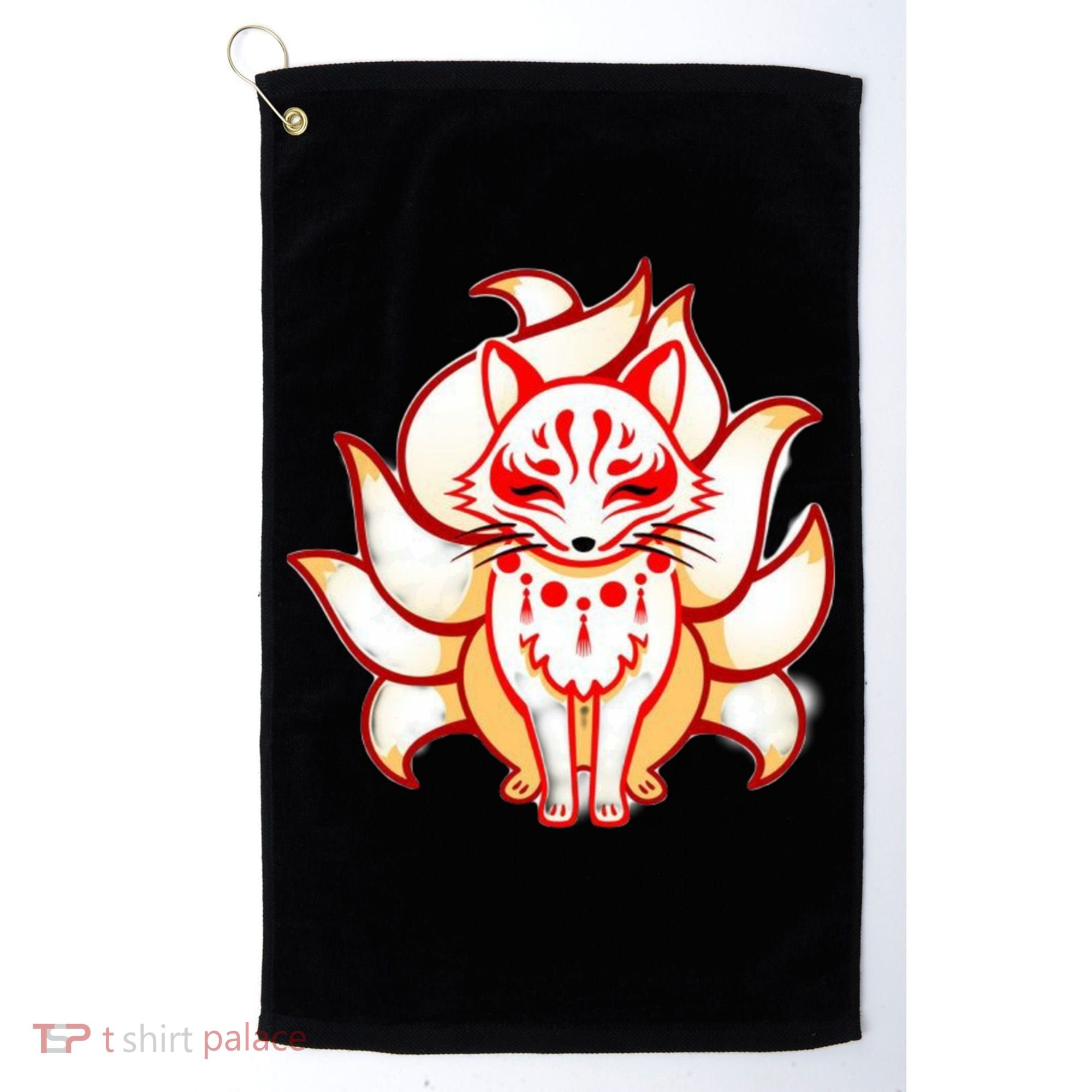Ninetailed Fox Golf Towel