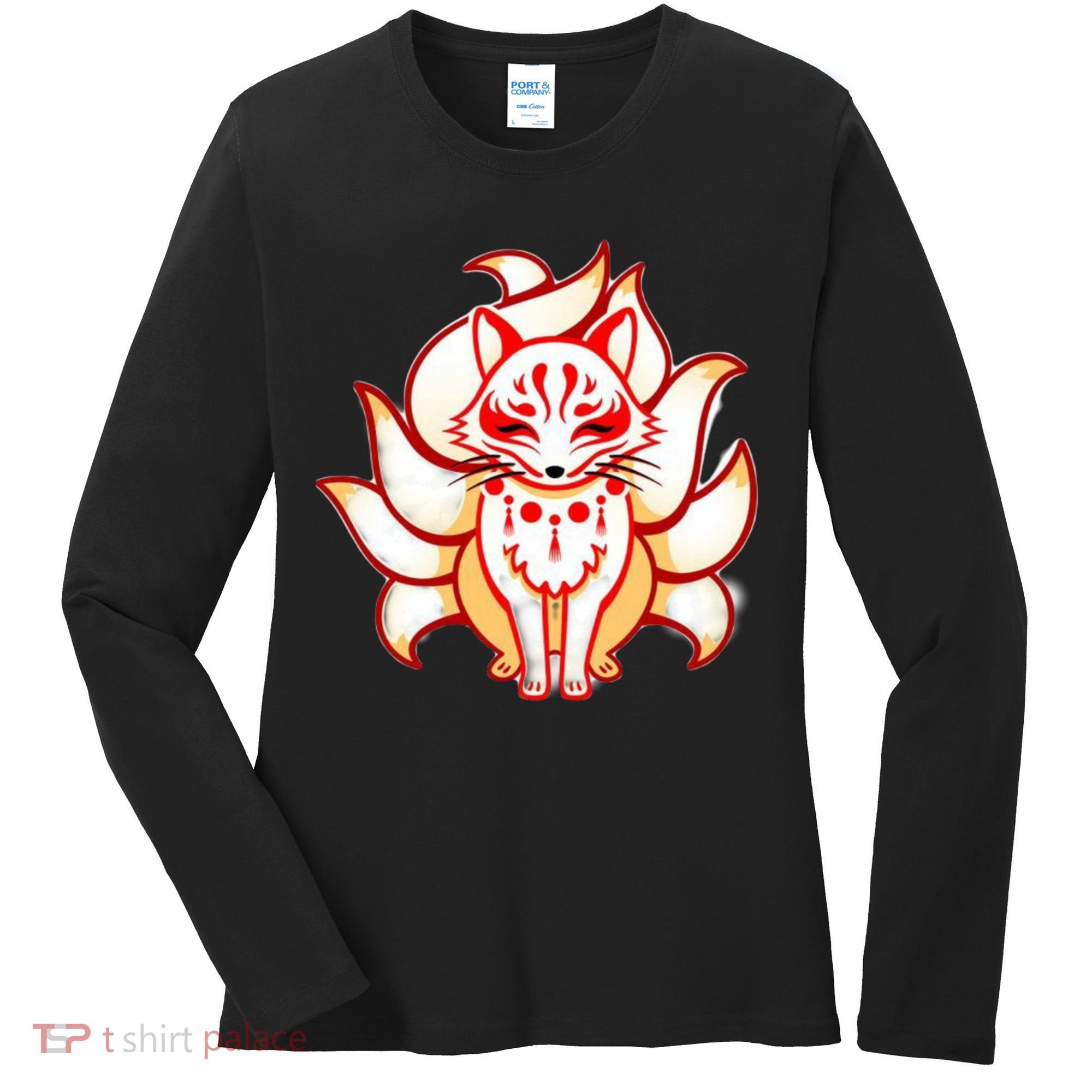 Ninetailed Fox Women's Long Sleeve Shirt