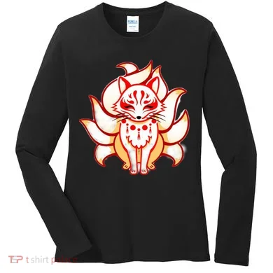 Ninetailed Fox Women's Long Sleeve Shirt