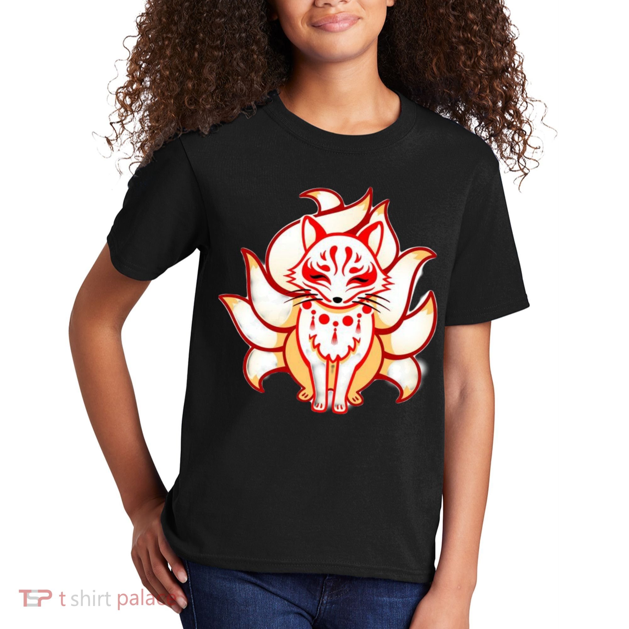 Ninetailed Fox Kids T-Shirt