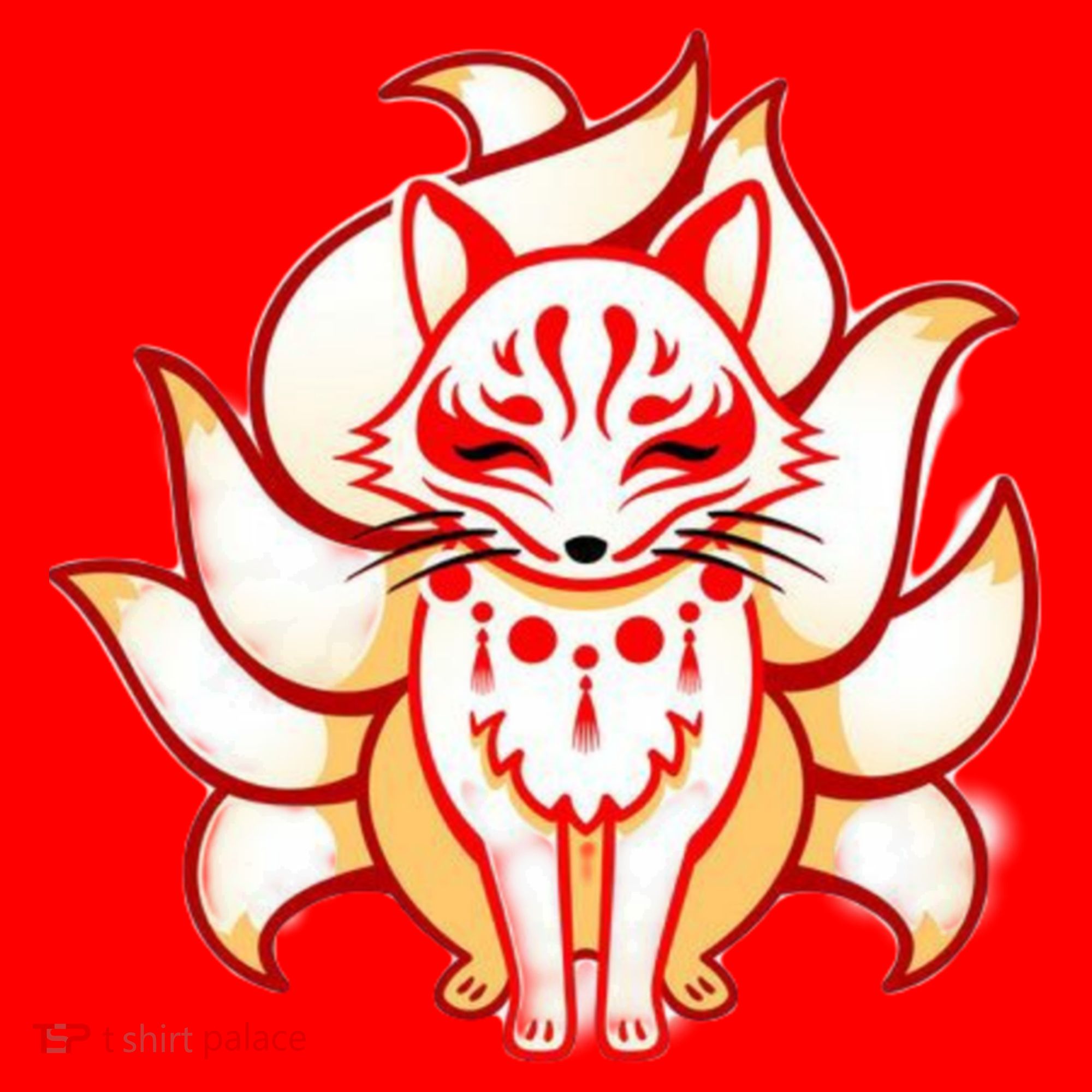 Ninetailed Fox Santa Hat