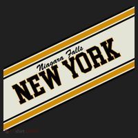 Niagara Falls New York Varsity Logo Tumbler thumb 3