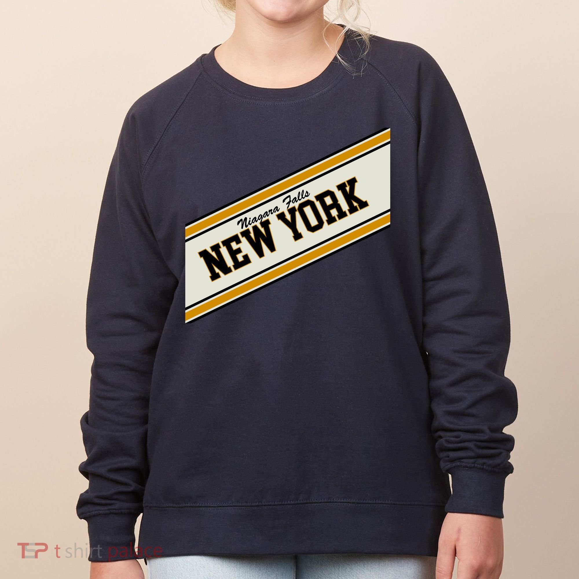 Niagara Falls New York Varsity Logo Women's Sweatshirt