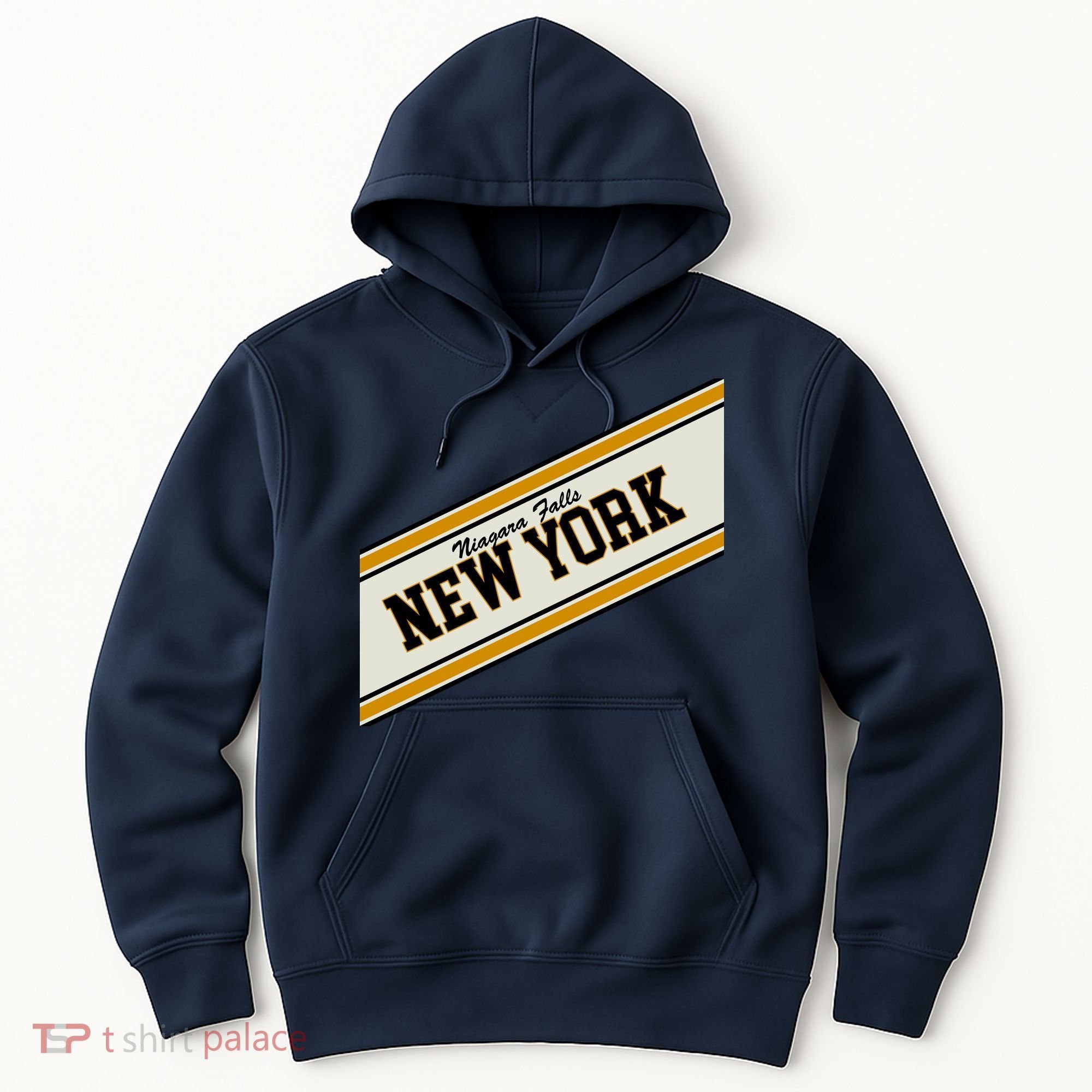 Niagara Falls New York Varsity Logo Hoodie