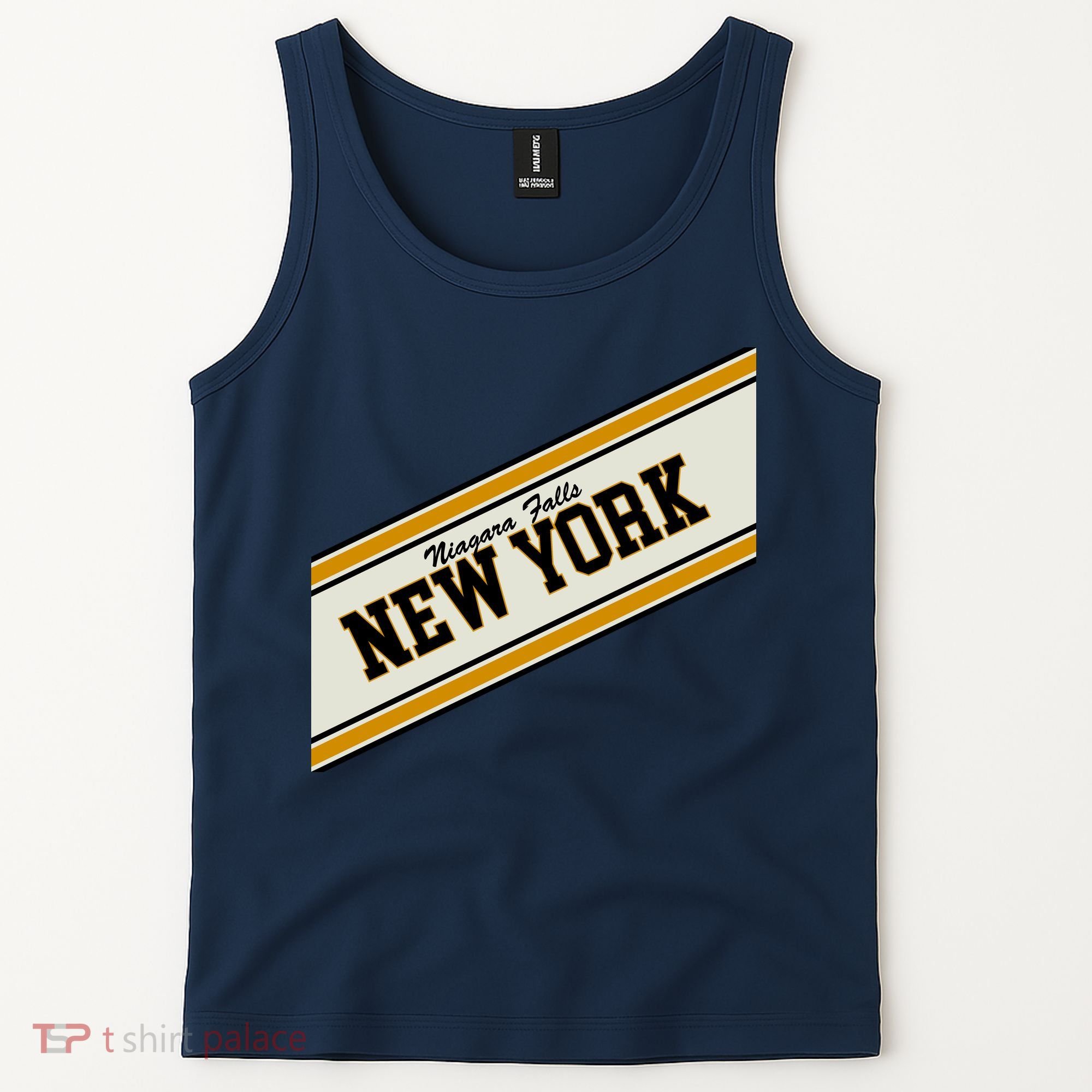 Niagara Falls New York Varsity Logo Tank Top