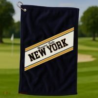 Niagara Falls New York Varsity Logo Golf Towel thumb 1