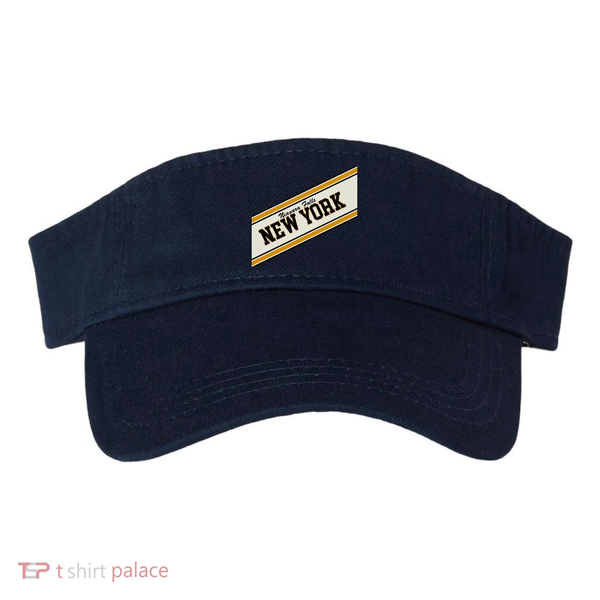 Niagara Falls New York Varsity Logo Visor