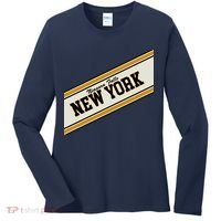 Niagara Falls New York Varsity Logo Women's Long Sleeve Shirt thumb 0