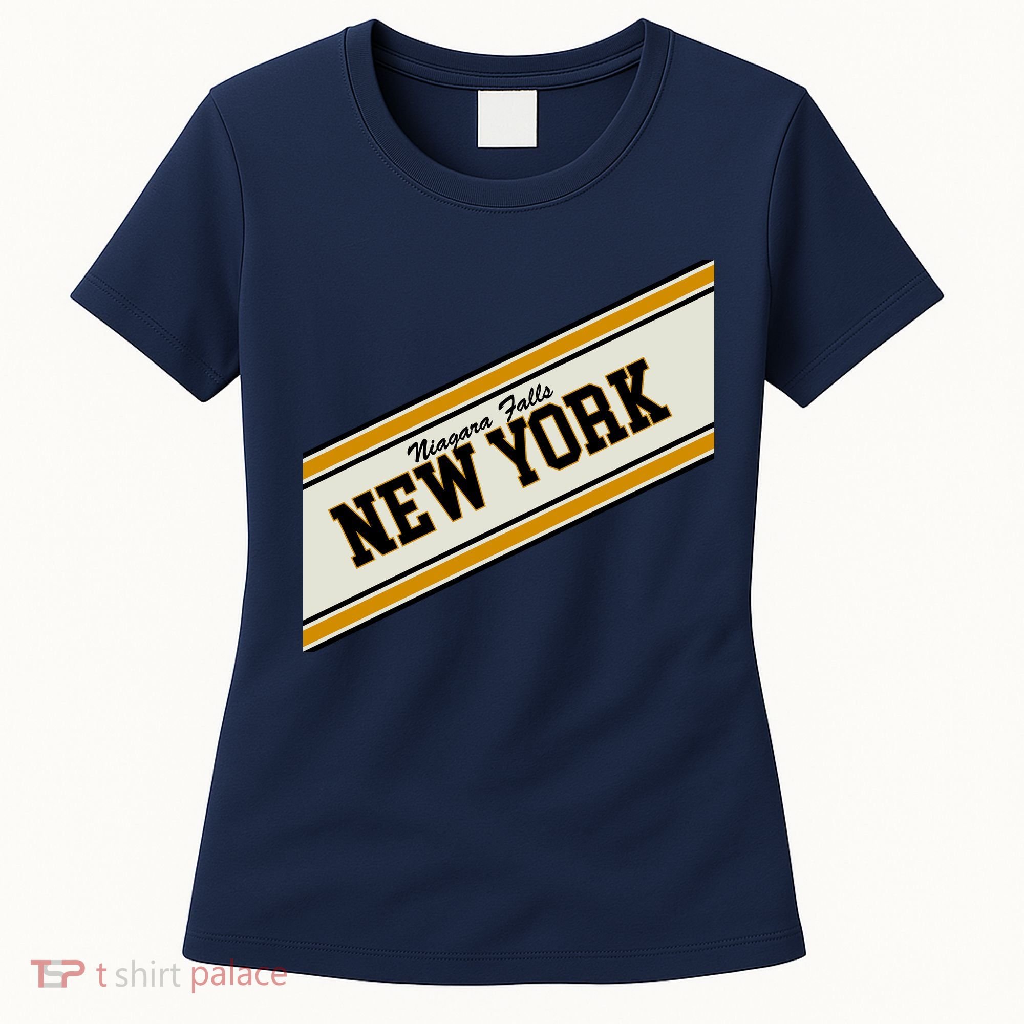 Niagara Falls New York Varsity Logo Women's T-Shirt