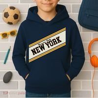 Niagara Falls New York Varsity Logo Kids Hoodie thumb 2