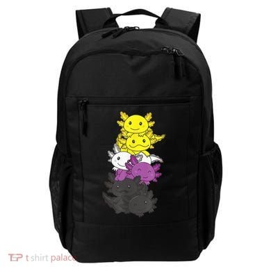 Nonbinary Flag Non Binary Pride LGBTQ Axolotl Backpack