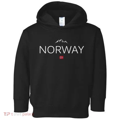 Norway Flag Toddler Hoodie