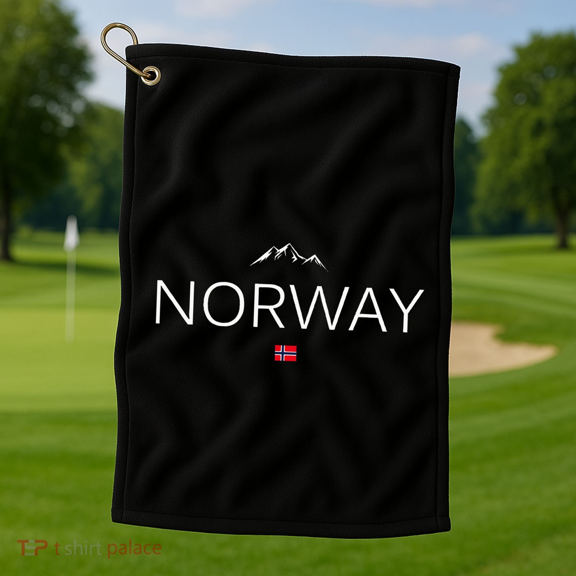 Norway Flag Golf Towel