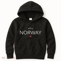 Norway Flag Kids Hoodie thumb 0