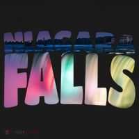 Niagara Falls Night Gift Canada Usa Typography Souvenir Backpack thumb 2