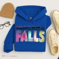 Niagara Falls Night Gift Canada Usa Typography Souvenir Hoodie thumb 4