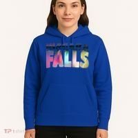Niagara Falls Night Gift Canada Usa Typography Souvenir Hoodie thumb 5