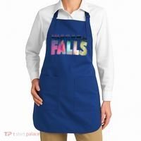 Niagara Falls Night Gift Canada Usa Typography Souvenir Apron thumb 2
