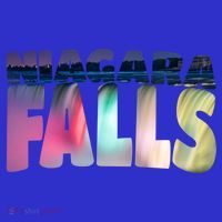 Niagara Falls Night Gift Canada Usa Typography Souvenir T-Shirt thumb 7