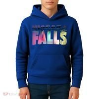 Niagara Falls Night Gift Canada Usa Typography Souvenir Kids Hoodie thumb 4