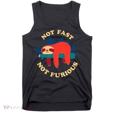 Not Fast Not Furious Dinomike Design Tank Top