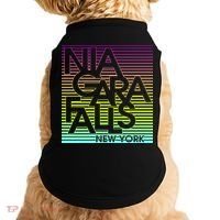 Niagara Falls New York Neon Doggie Tank thumb 0