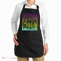 Niagara Falls New York Neon Apron thumb 2