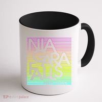 Niagara Falls New York Neon Coffee Mug thumb 1