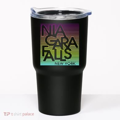 Niagara Falls New York Neon Tumbler