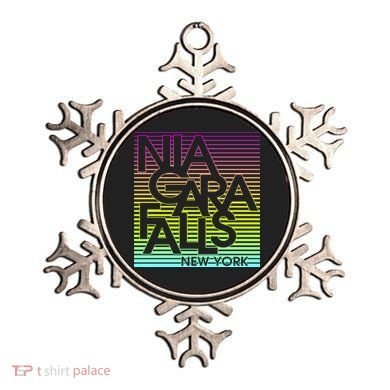 Niagara Falls New York Neon Ornament