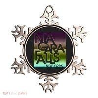 Niagara Falls New York Neon Ornament thumb 0