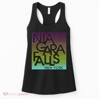 Niagara Falls New York Neon Women's Tank Top thumb 0