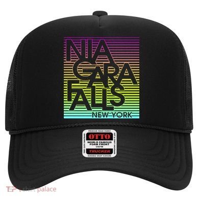 Niagara Falls New York Neon Hat
