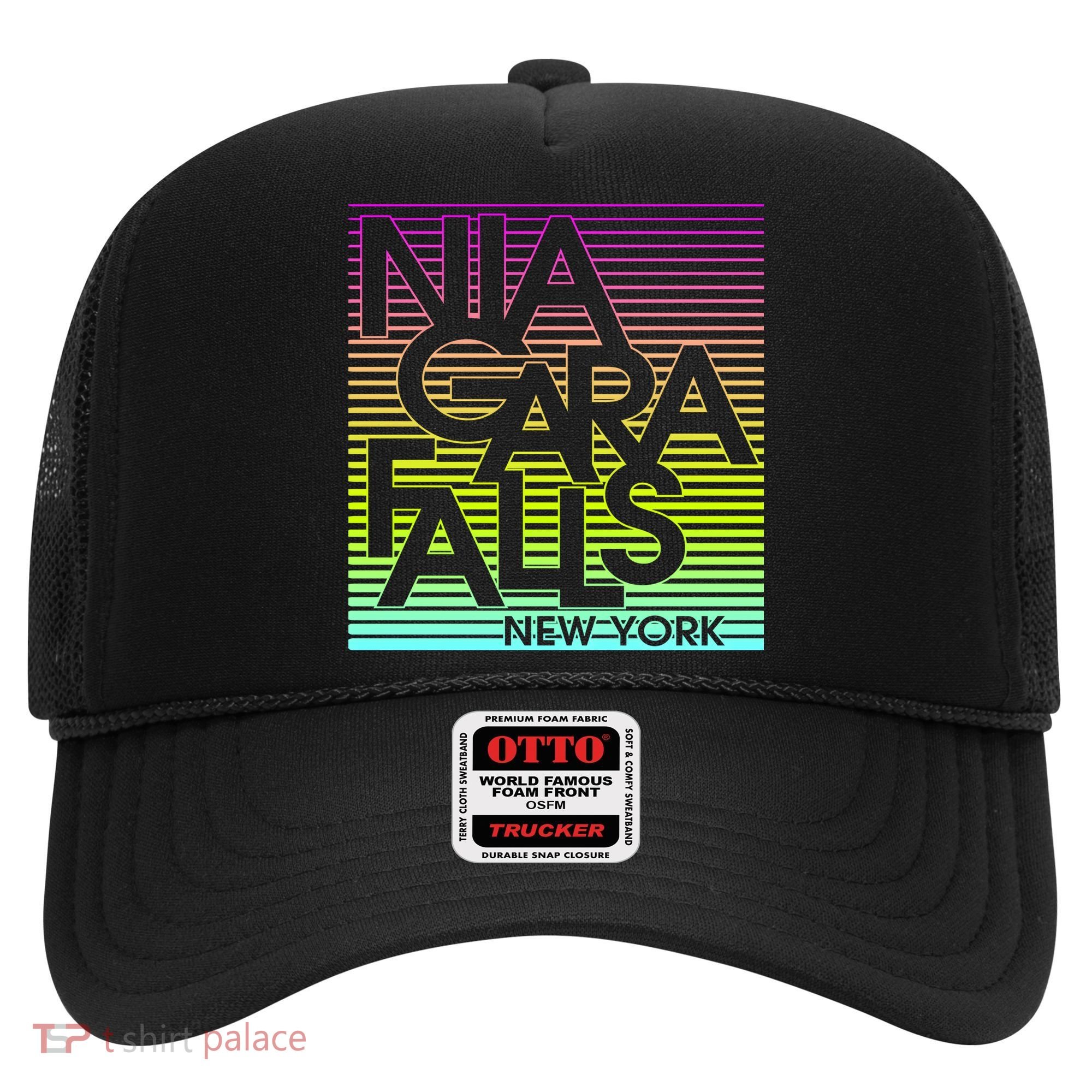 Niagara Falls New York Neon Hat
