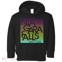 Niagara Falls New York Neon Toddler Hoodie thumb 0