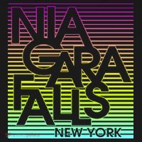 Niagara Falls New York Neon Visor thumb 3