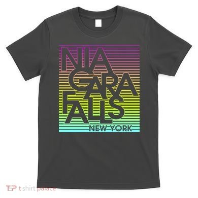 Niagara Falls New York Neon T-Shirt