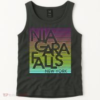 Niagara Falls New York Neon Tank Top thumb 2