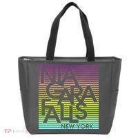 Niagara Falls New York Neon Tote Bag thumb 0