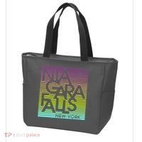 Niagara Falls New York Neon Tote Bag thumb 3